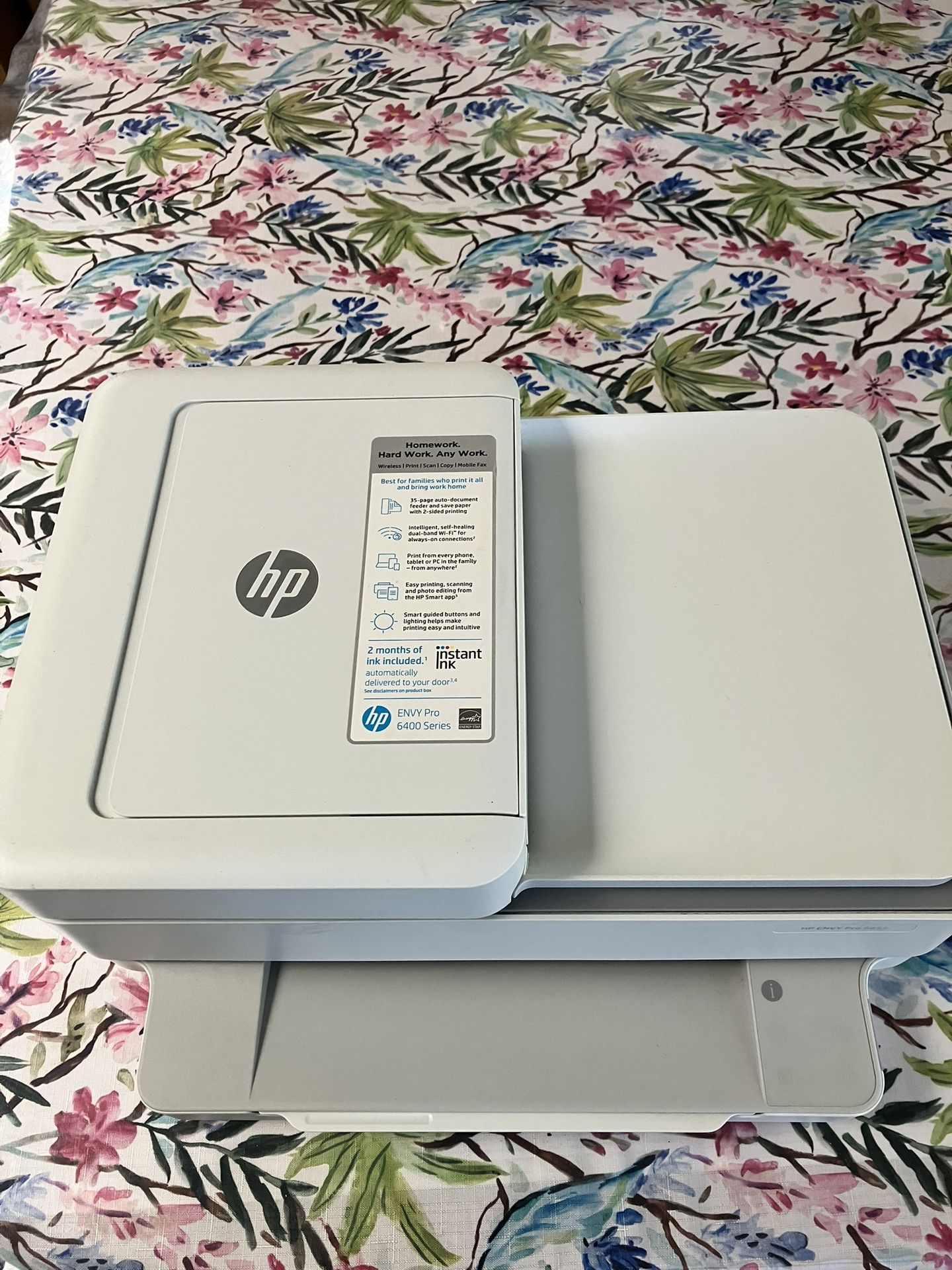 HP envy pro 6400 series all in one printer