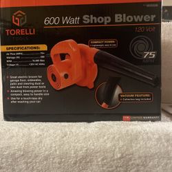 Tortelli 600 Watt Shop Blower