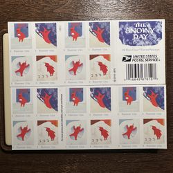 The Snowy Day Book  50 Sheets Of 1000  fo forever Stamps 
