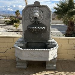 New Water Fountain Made Out Of Cement Perfect Gift 
