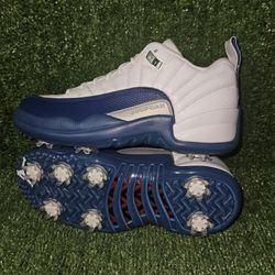 Nike Air Jordan 12 Low Golf ‘French Blue’ DH4120-101