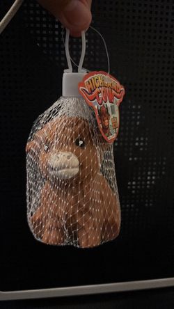 New Mini Highland Cow Squishy