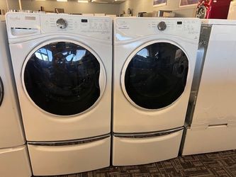 WHIRLPOOL FRONT LOAD WASHER AND DRYER SET - WE DELIVER