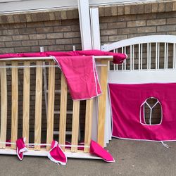 Twin Fort Bed Canopy Ladder really Fun 