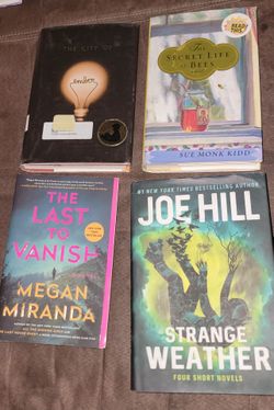 Lot of 4 Used Books Mixed Fiction