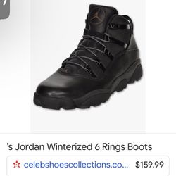 Air Jordan’s Winterized 6 Rings Boots
