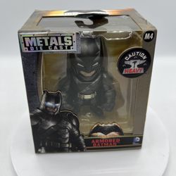 Jada Metals Die Cast Armored Batman M4 Batman v Superman Figure NIB 97393