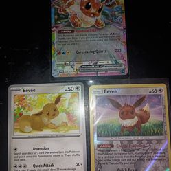 Pokemon cards Eve