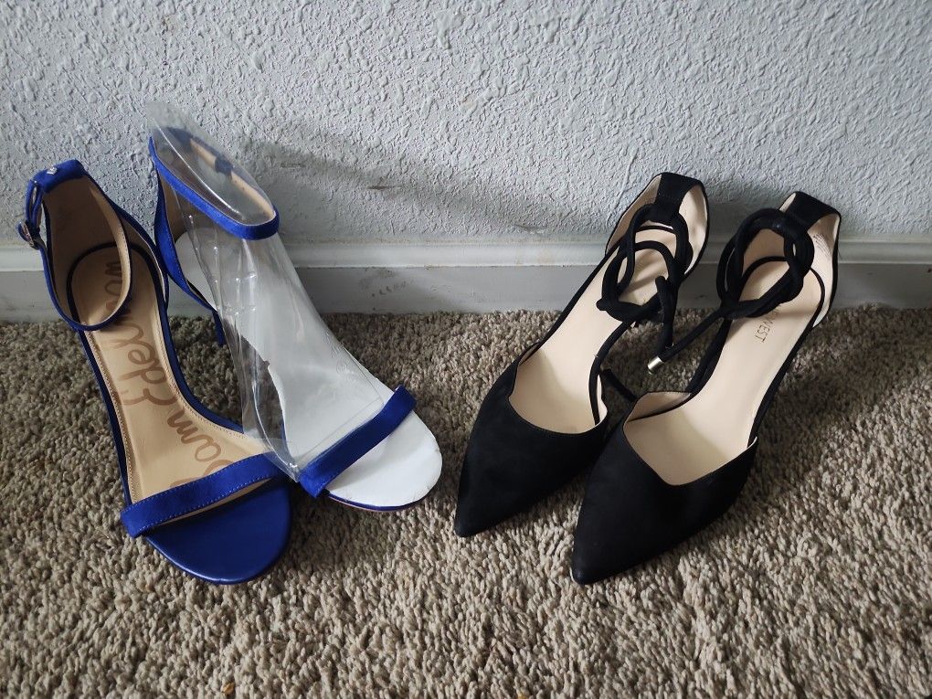 Sam Edelman & Nine West Heels