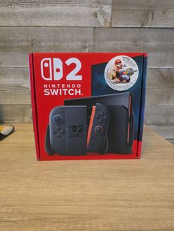 Brand New Sealed Nintendo Switch 2 Bundle W/Mario Cart World