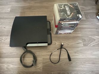 PS3 Console with 14 Games