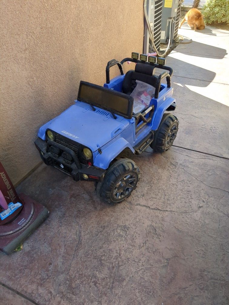A Truck Toy For Kids. Needs A New Battery.