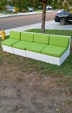 Patio set patio sofa patio couch outdoor furniture outdoor patio furniture set  sunbrella fabric deep seating cushions🆕