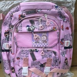 labubo kids pink backpack