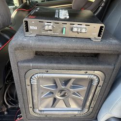 12in solobaric with 1100 watt amp