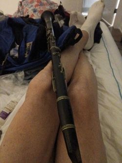 V vintage clarinet