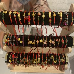 🧧 Lucky Red String Bracelets ❤️ Handmade • Bring Good Luck • Protection • Wealth