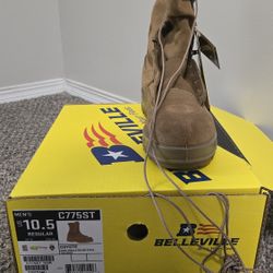 Belleville NIB Steel Toe Insulated Military Boots USAF C775ST
