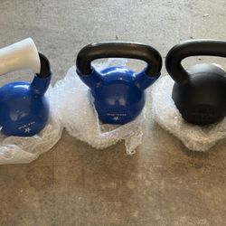 kettlebells