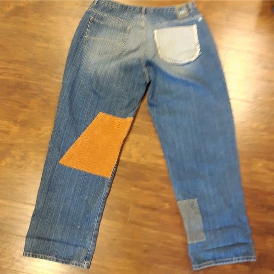 Azzure Jean's Super Rare Patchwork Design 
