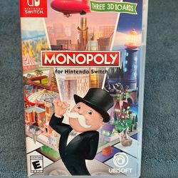 Nintendo Switch Monopoly