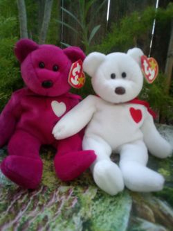 Valentino and valentina beanie baby value sale