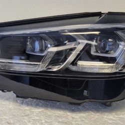 2022 2023 2024 BMW X3 X4 LEFT DRIVER SIDE HEADLIGHT LED ADAPTIVE SHELL OEM