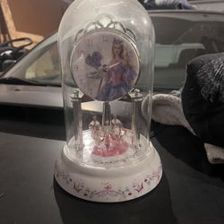 Barbie Swan Lake Porcelain Anniversary Clock