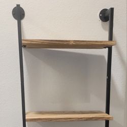 5 - Tier Wall Ladder Book Shelf 