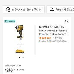 DeWalt Impact 