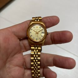 Jules Jurgenson Vintage Women’s Watch With Date
