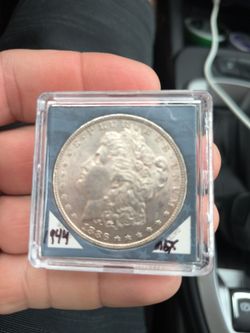 1896 Morgan dollar 90%