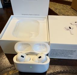 AUTHENTIC Apple AirPods Pro 2nd Generation with Original Box and charging case and charging cord