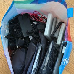 Bag of photo, video, and audio accessories