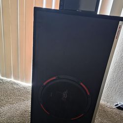 Cerwin Vega Subwoofer and Pioneer stereo for sale