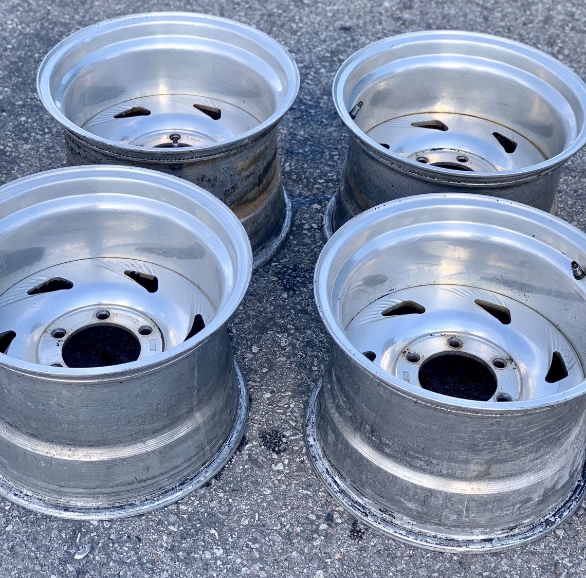 Centerline Racing Rims 15X10 Aluminum 6 Lug Wheels