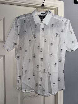 Mens volcom button up shirt