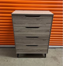 Beautiful Grey 4 Drawer Dresser