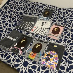 Palm Angel Vlone & Bape Tees ( Check Description For Info)