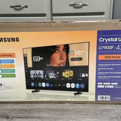 New Unopened 43” Samsung 4k Smart TV 