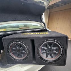 Sowoofer Kikers Cvr Con Cajón Incluido Original 