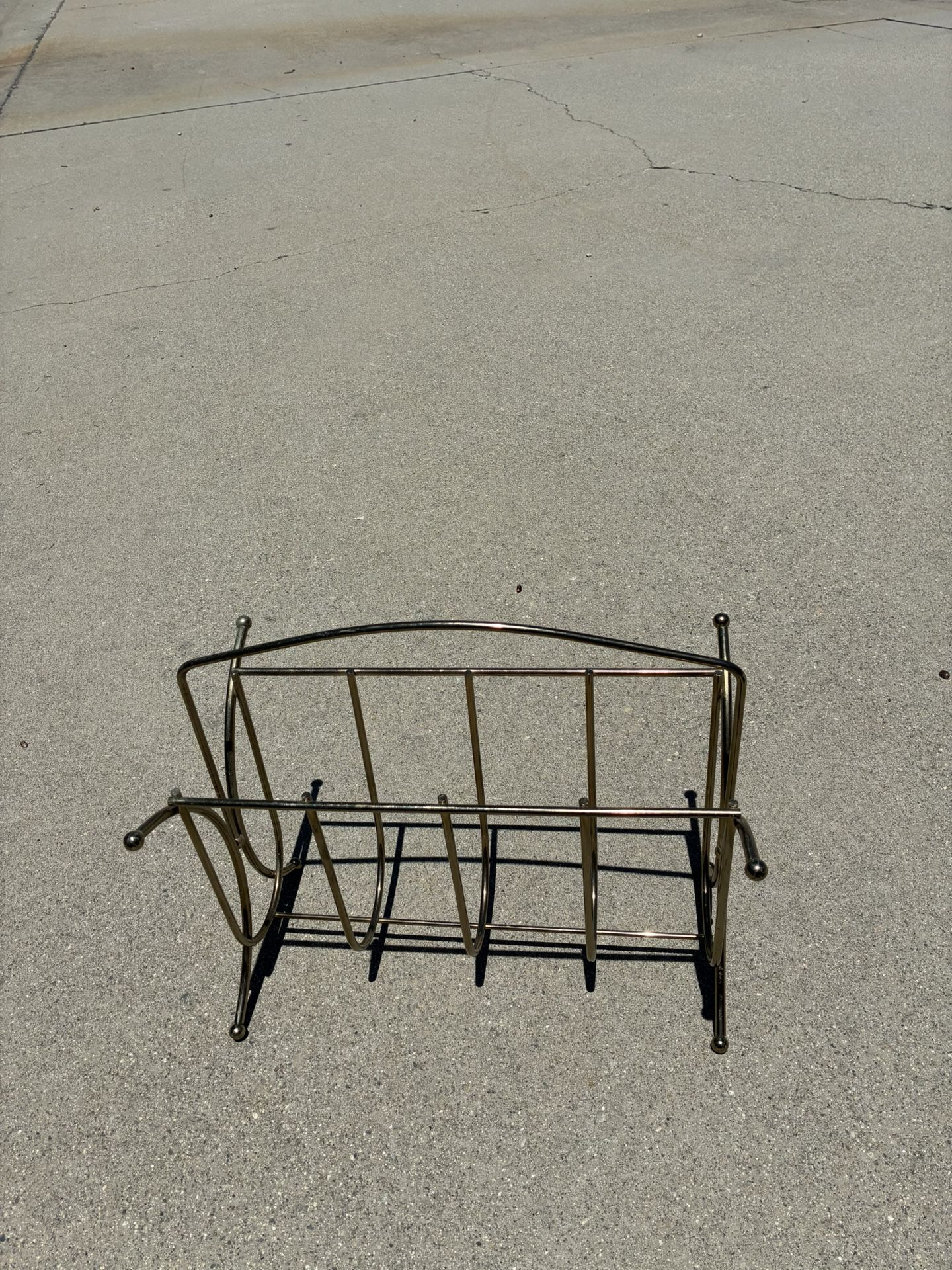 Mid Century Magazine Rack