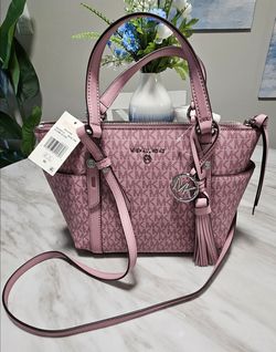 Michael kors royal pink crossbody bag