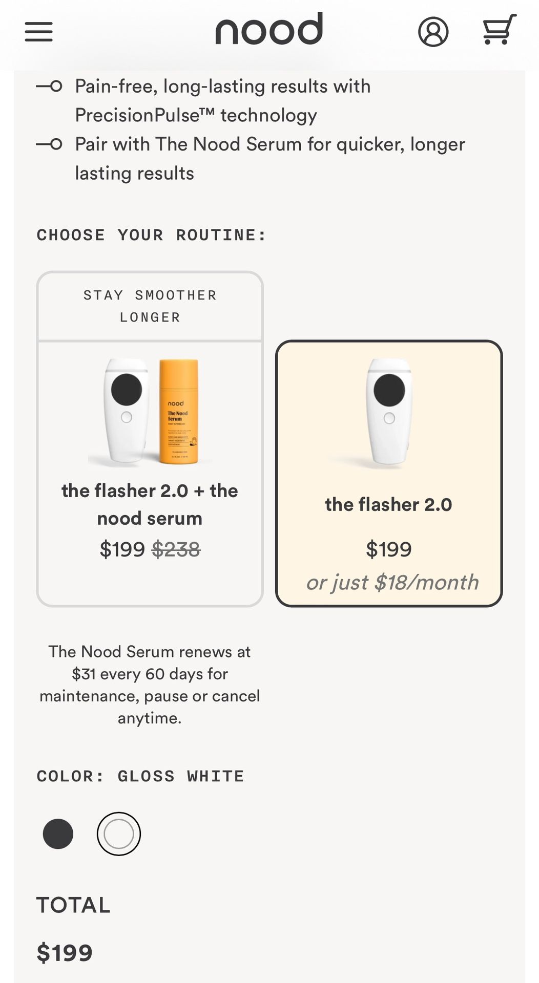 Nood Hair Removal