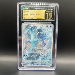2025 Pokemon Articuno IR Journey Together CGC 10 Pristine