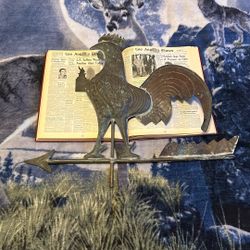 Antique rooster weathervane