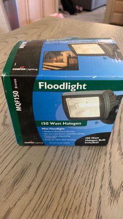 Cooper floodlight reflector 150 watt NEW