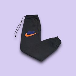 Mens Nike Swoosh Athletic Chenille Futura Jogger Fleece Pants Sweatpants Small
