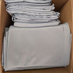 Dusty Blue Round  Tablecloths 