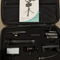 Movo IVlogger Kit For iPhone 14 & Below (Lightning Port)